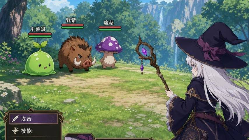 魔女秘药 手绘角色 专题图 8