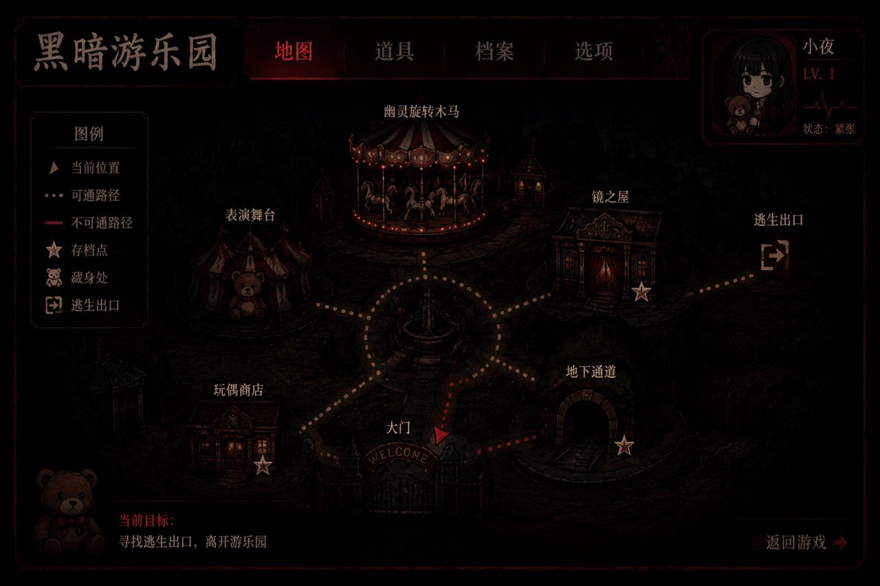 黑暗游乐园 玩法展示 内容截图 5